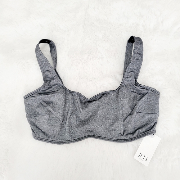 🦈JETS AUSTRALIA E-F TANK BIKINI TOP SIZE 10